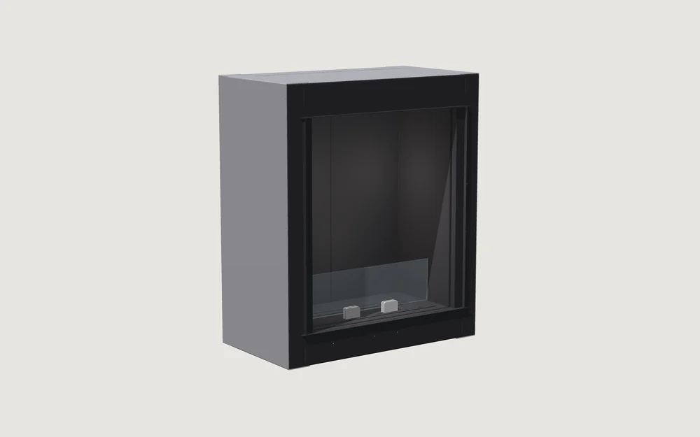 Chimenea de bioetanol Fuegolo FEH1 UNO 600, Uno, 600 mm, perspectiva de estudio